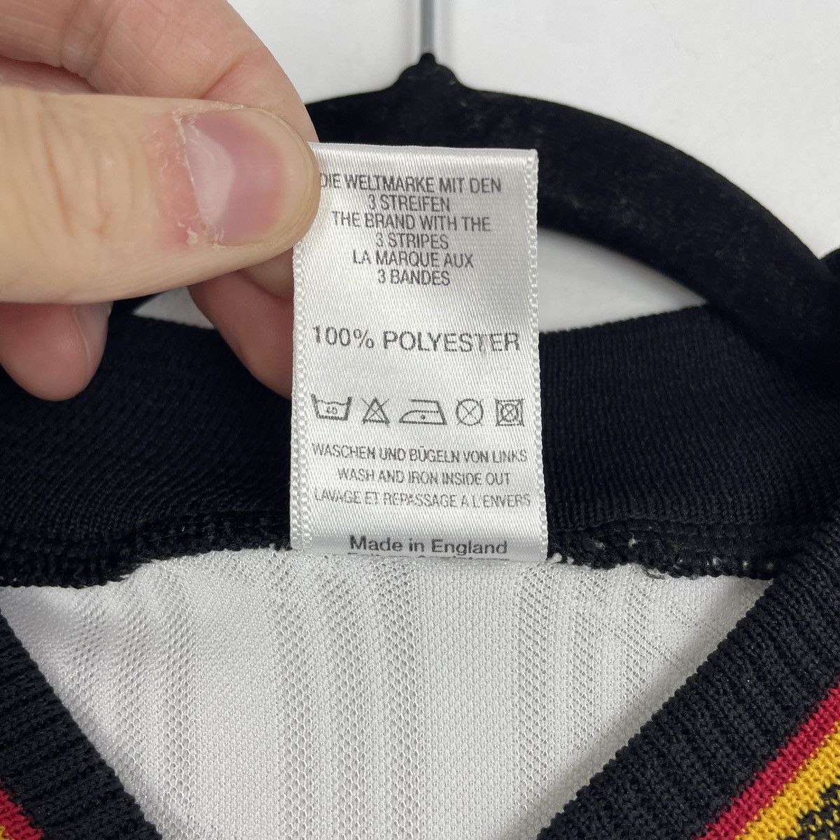 Adidas Vintage Germany 1996/1997 Adidas Genuine Home Jersey Rare Size US XXL / EU 58 / 5 - 7 Thumbnail
