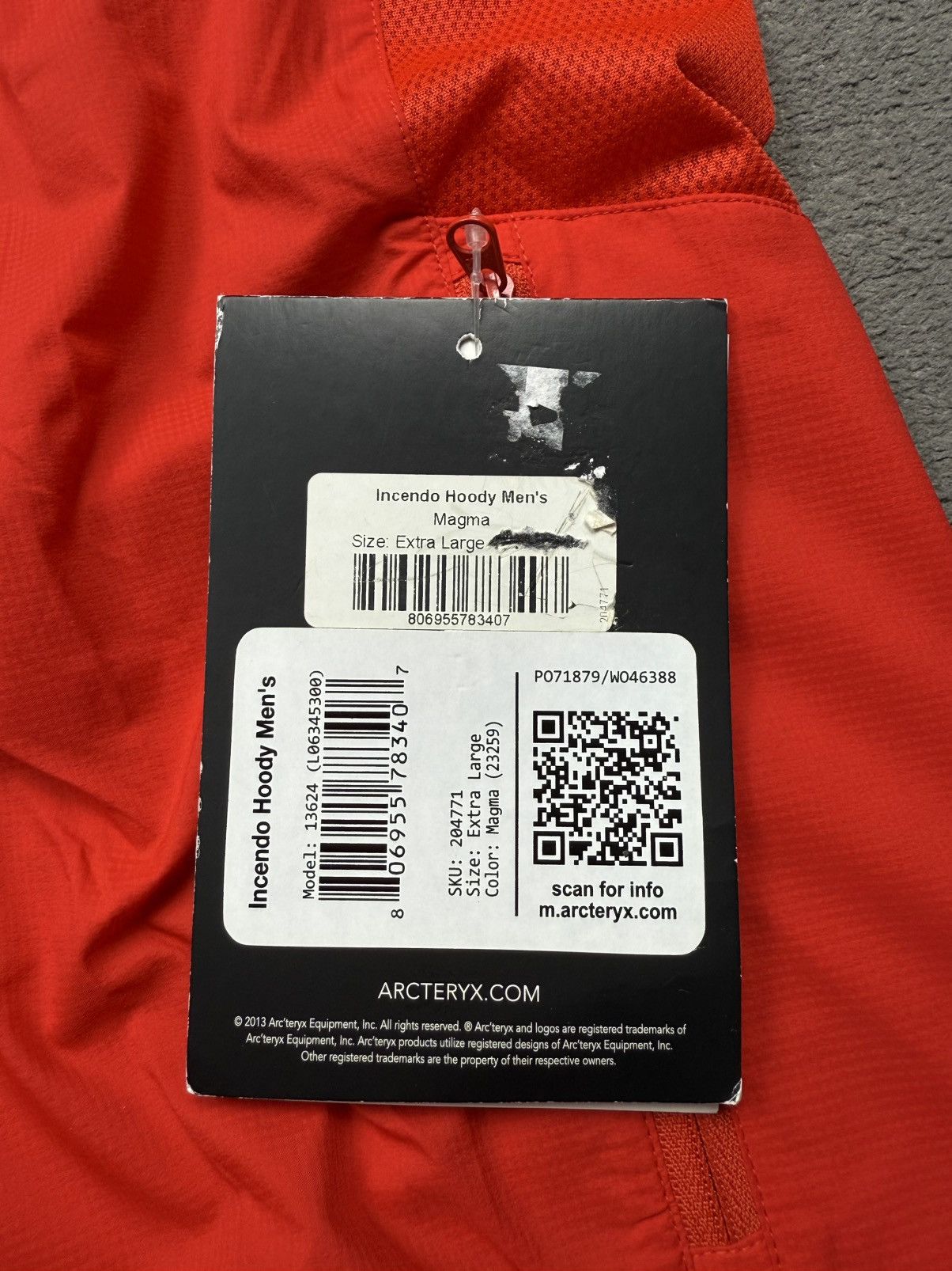 Arc'teryx Arc’teryx Endorphin Incendo Hoody Light Jacket men’s XL BNWT Size US XL / EU 56 / 4 - 20 Thumbnail