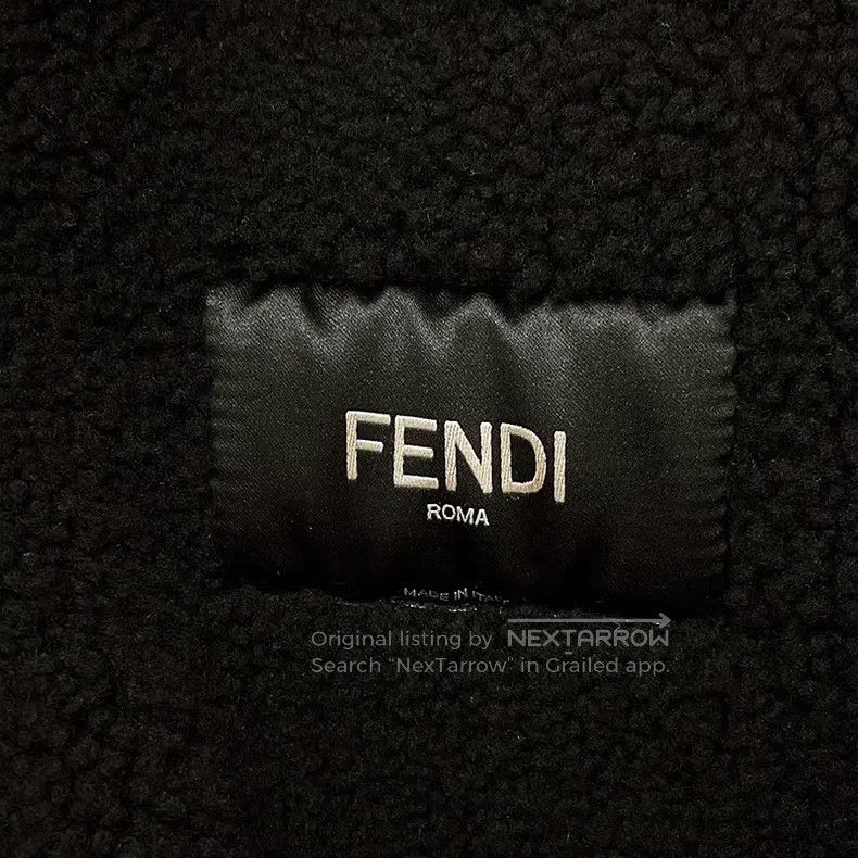 Fendi Fendi Black shearling leather jacket Size XS / US 0-2 / IT 36-38 - 7 Thumbnail