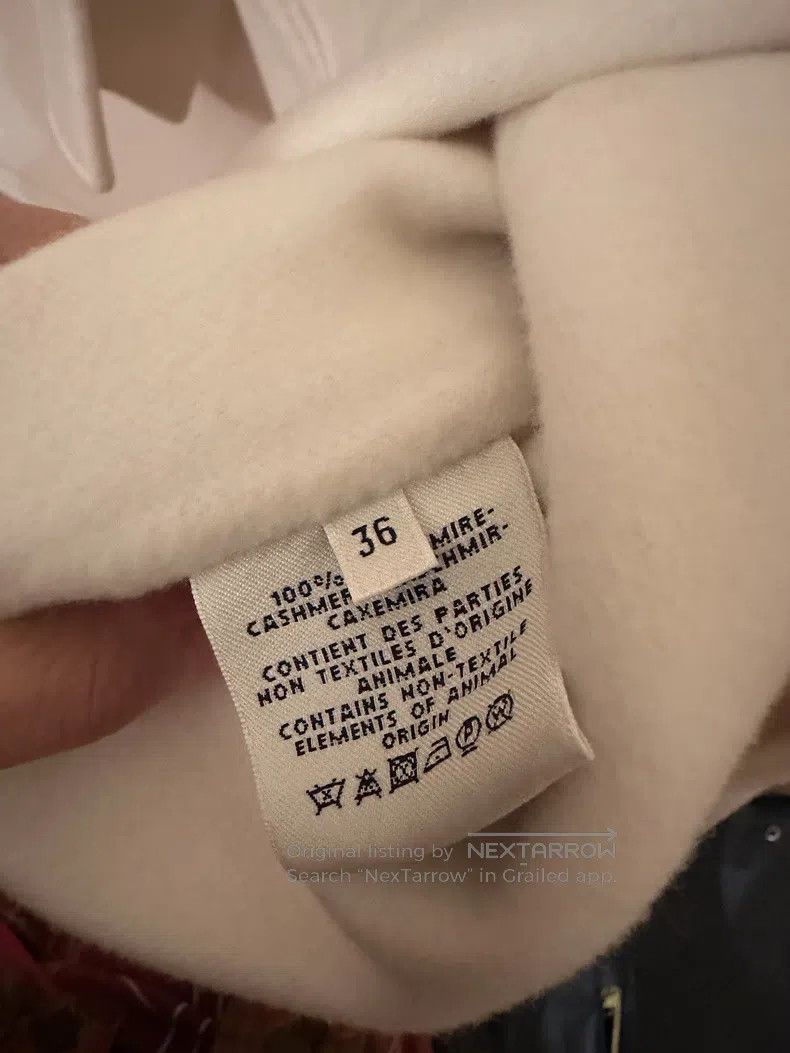 Hermes Hermes Cream White Pure Cashmere Coat Size XS / US 0-2 / IT 36-38 - 3 Thumbnail