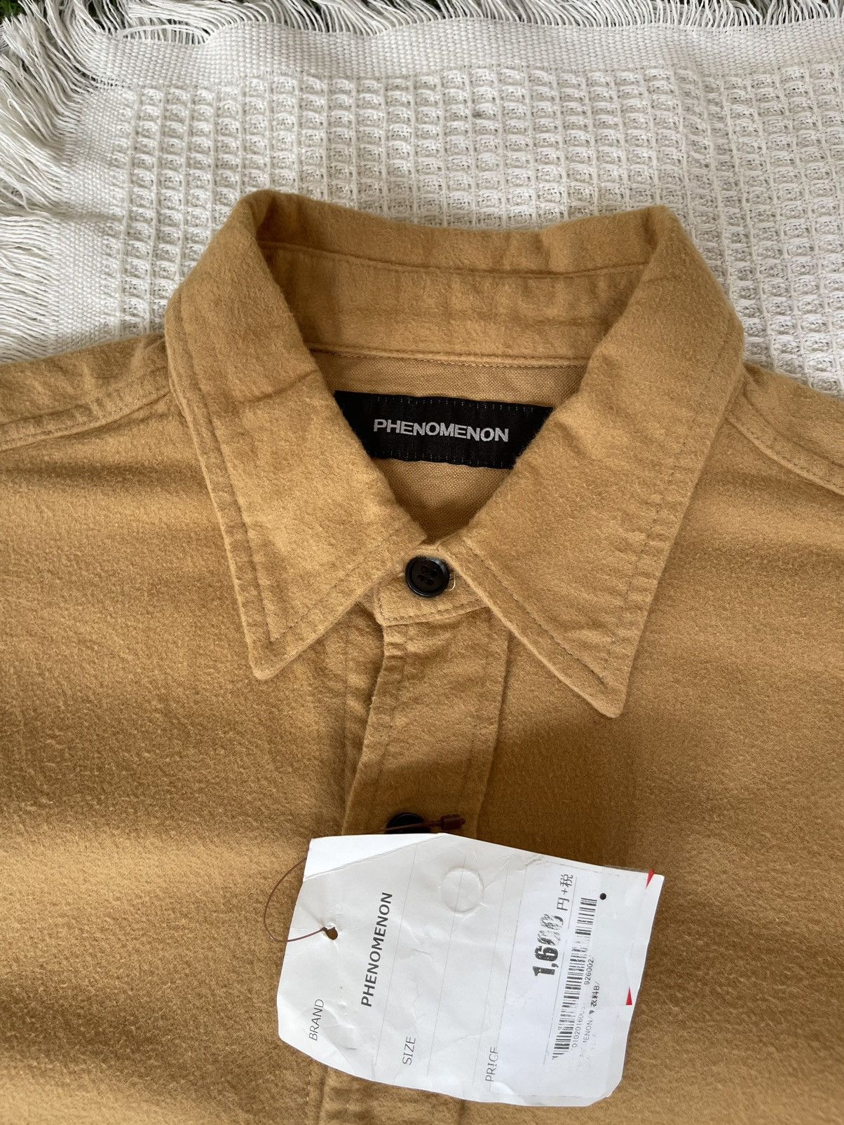 PHENOMENON AW10🔥PHENOMENON🔥Chambray Shirt Button Up Japan Size US L / EU 52-54 / 3 - 15 Thumbnail