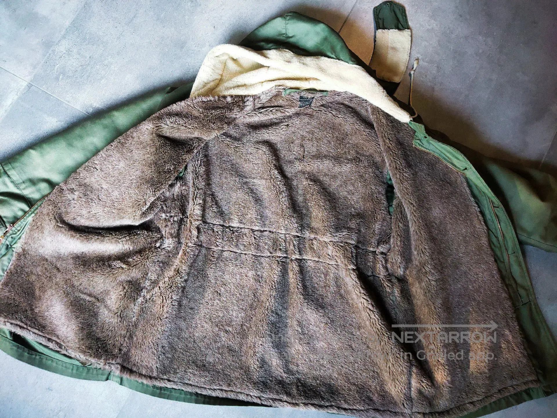 Vintage WWII Original B-11 Parka Coat. Size US M / EU 48-50 / 2 - 3 Thumbnail