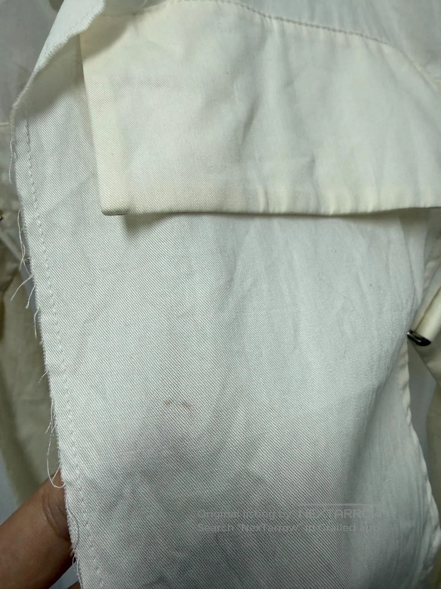 Yohji Yamamoto Yohji Yamamoto Main Line Distressed Silk Blend Shirt. Size US M / EU 48-50 / 2 - 6 Thumbnail