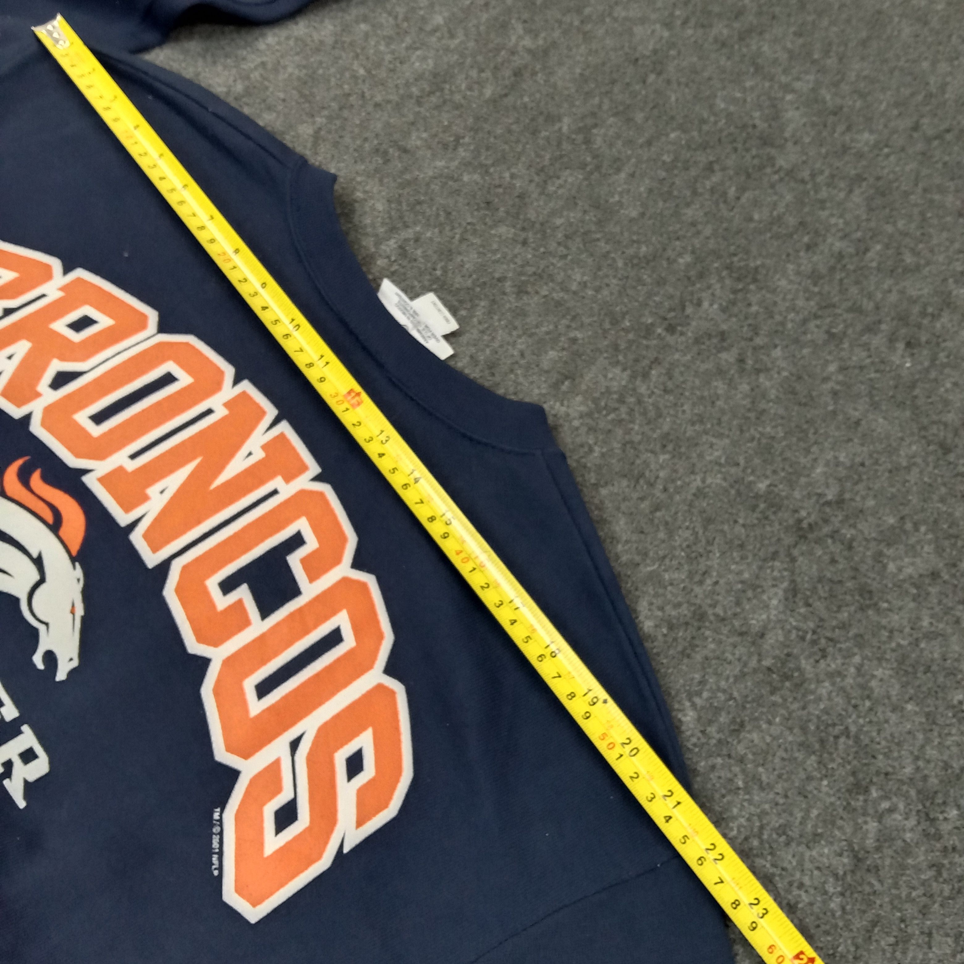 NFL Broncos Denver American Football Team Sweatshirt C253N8 Size US L / EU 52-54 / 3 - 9 Thumbnail
