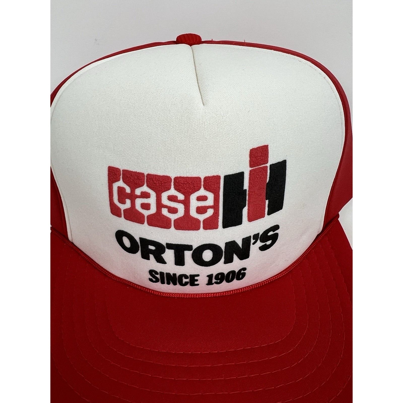 Vintage Vintage Case Tractor Insulated Trucker Snapback Hat 80s Farm Size ONE SIZE - 2 Thumbnail