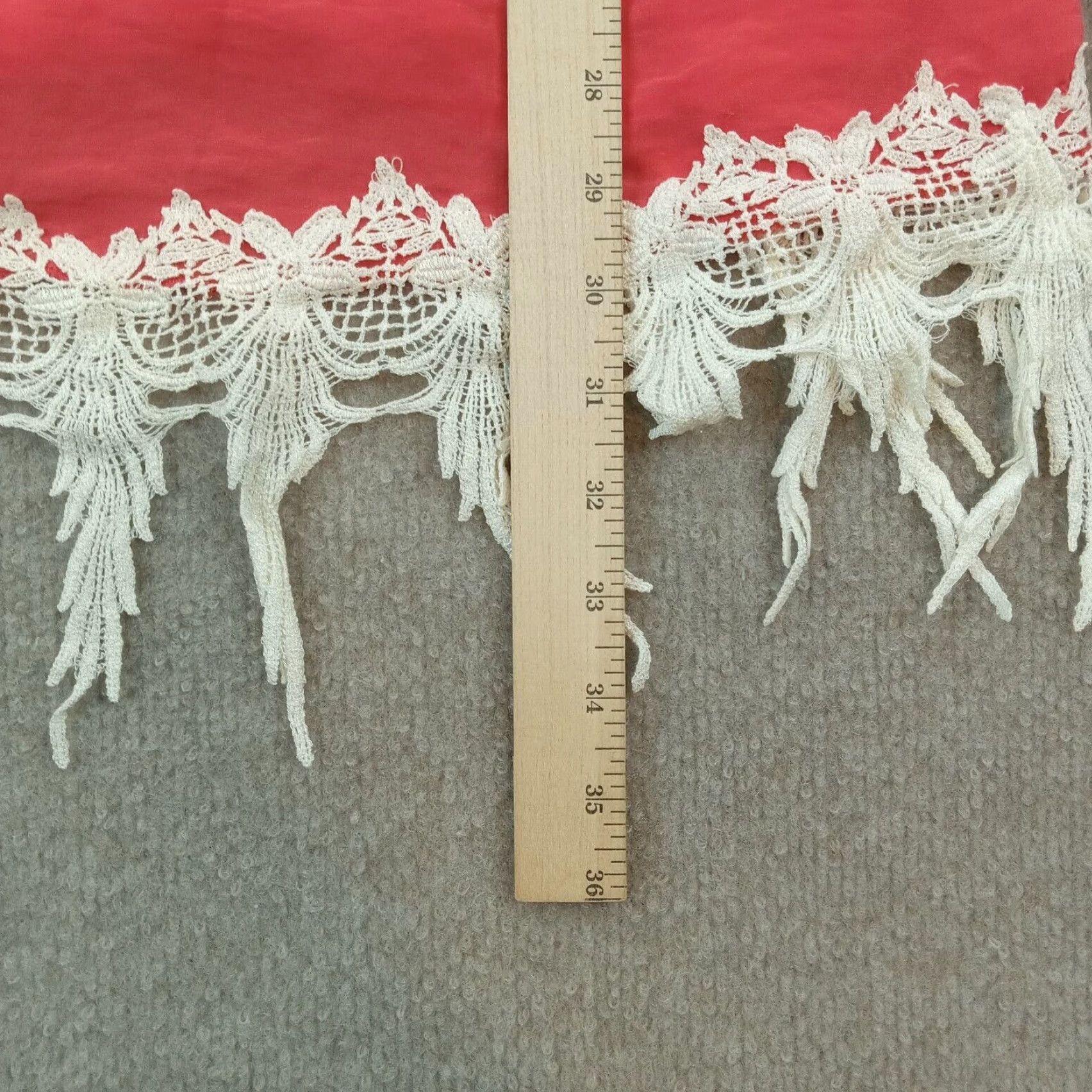 Pinko Karen Zambos Dress Womens Size Medium Pink Shift Sleeveless Doily Lace Flow Size M / US 6-8 / IT 42-44 - 3 Thumbnail