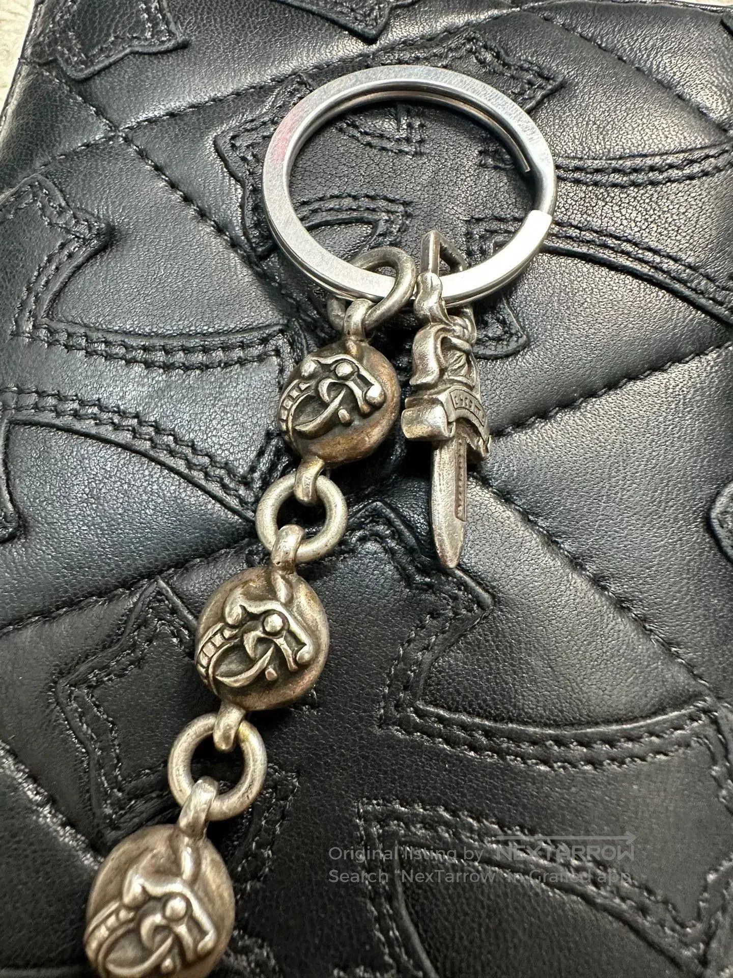 Chrome Hearts Chrome Hearts Celtic Dragon Sword Keychain. Size ONE SIZE - 3 Thumbnail