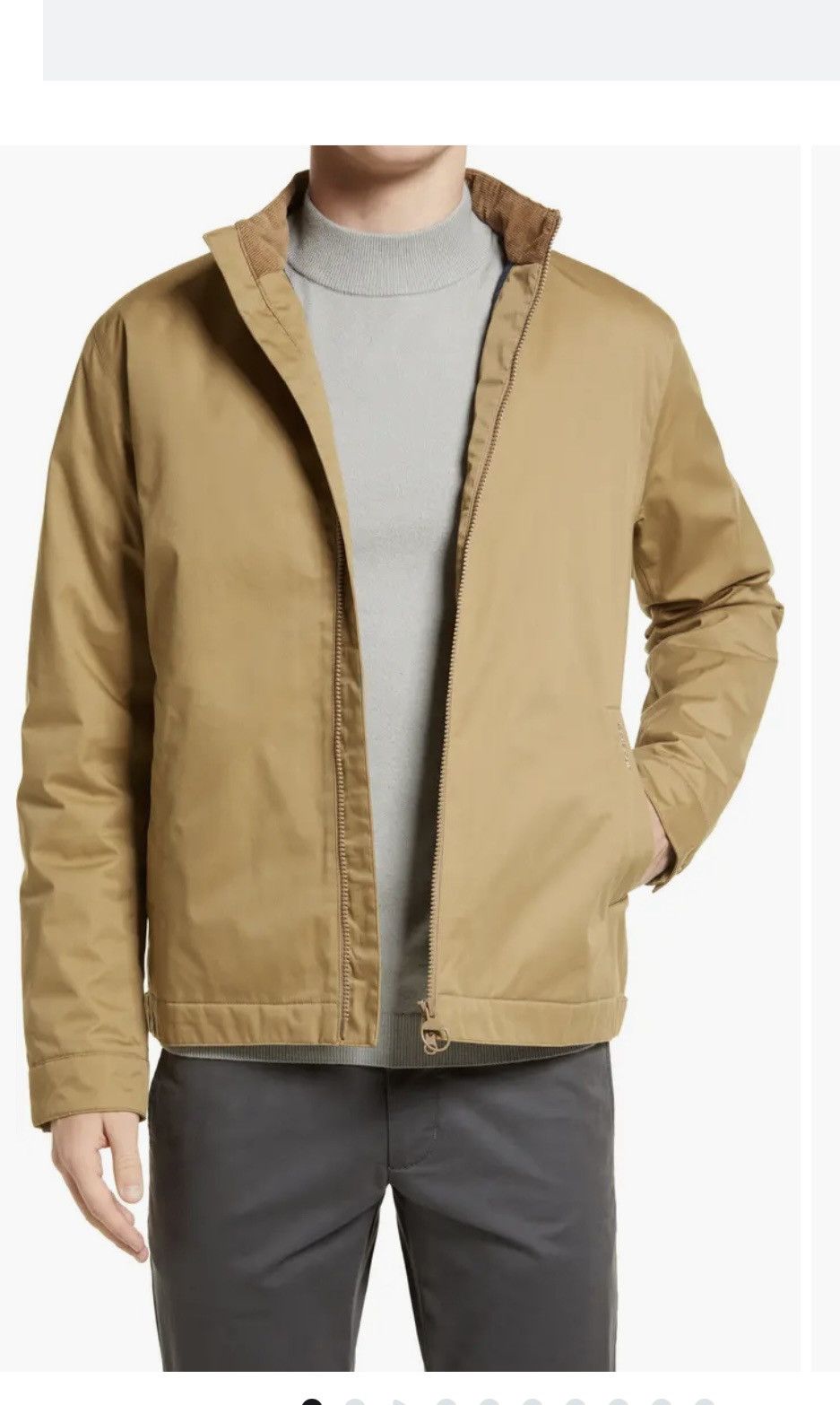 Barbour Barbour Barbour Fenworth Waxed Cotton Blend Jacket Size US M / EU 48-50 / 2 - 9 Thumbnail