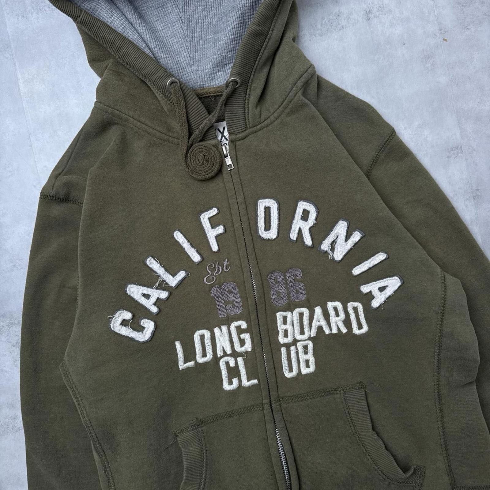 Other Y2K Reflex Green 00s California Longboard Zip Up Jacket Size L / US 10 / IT 46 - 5 Thumbnail