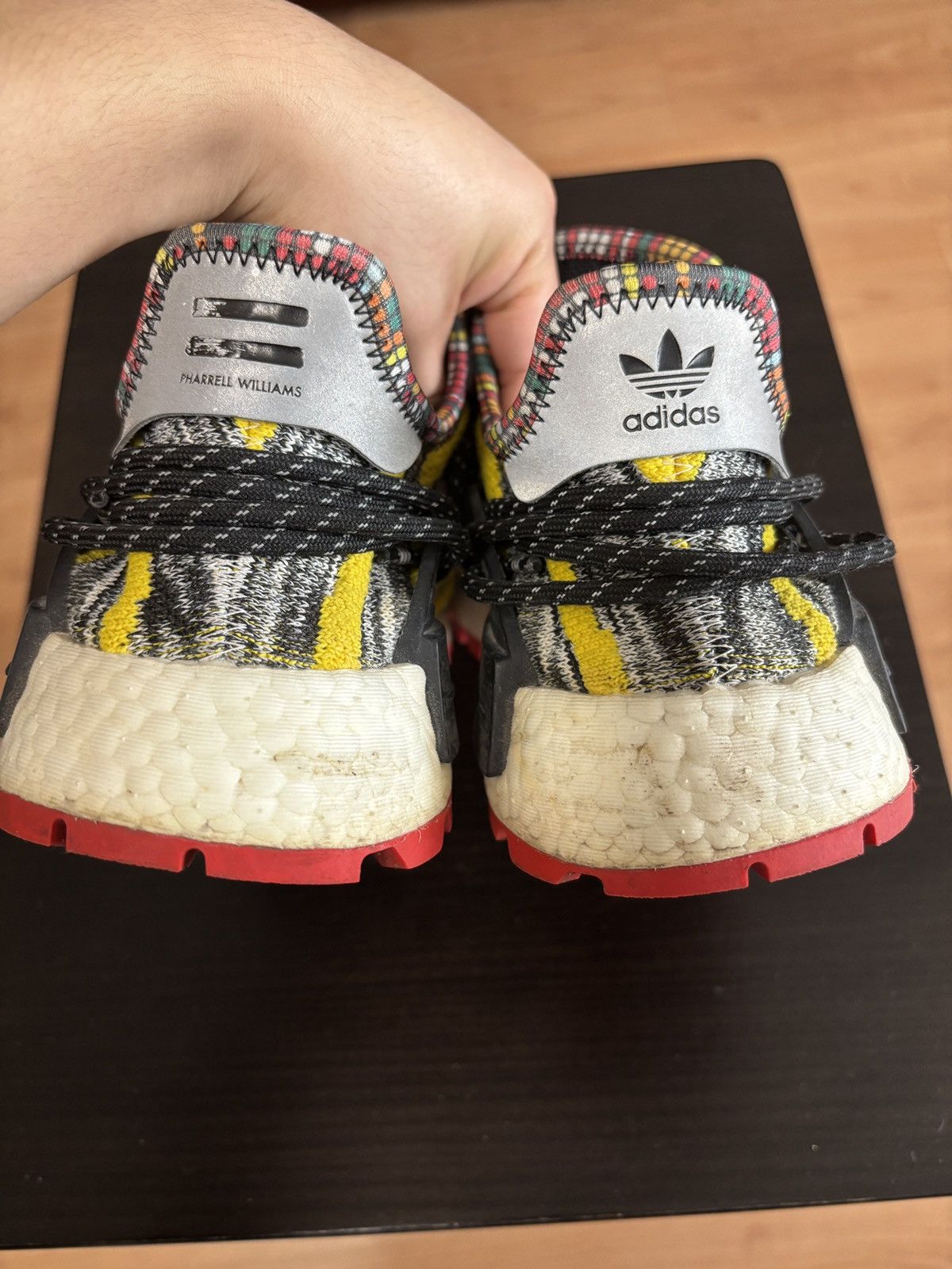 Adidas × Pharrell Adidas X Pharrel Human Race Solar Pack Size US 5 / EU 37 - 5 Thumbnail
