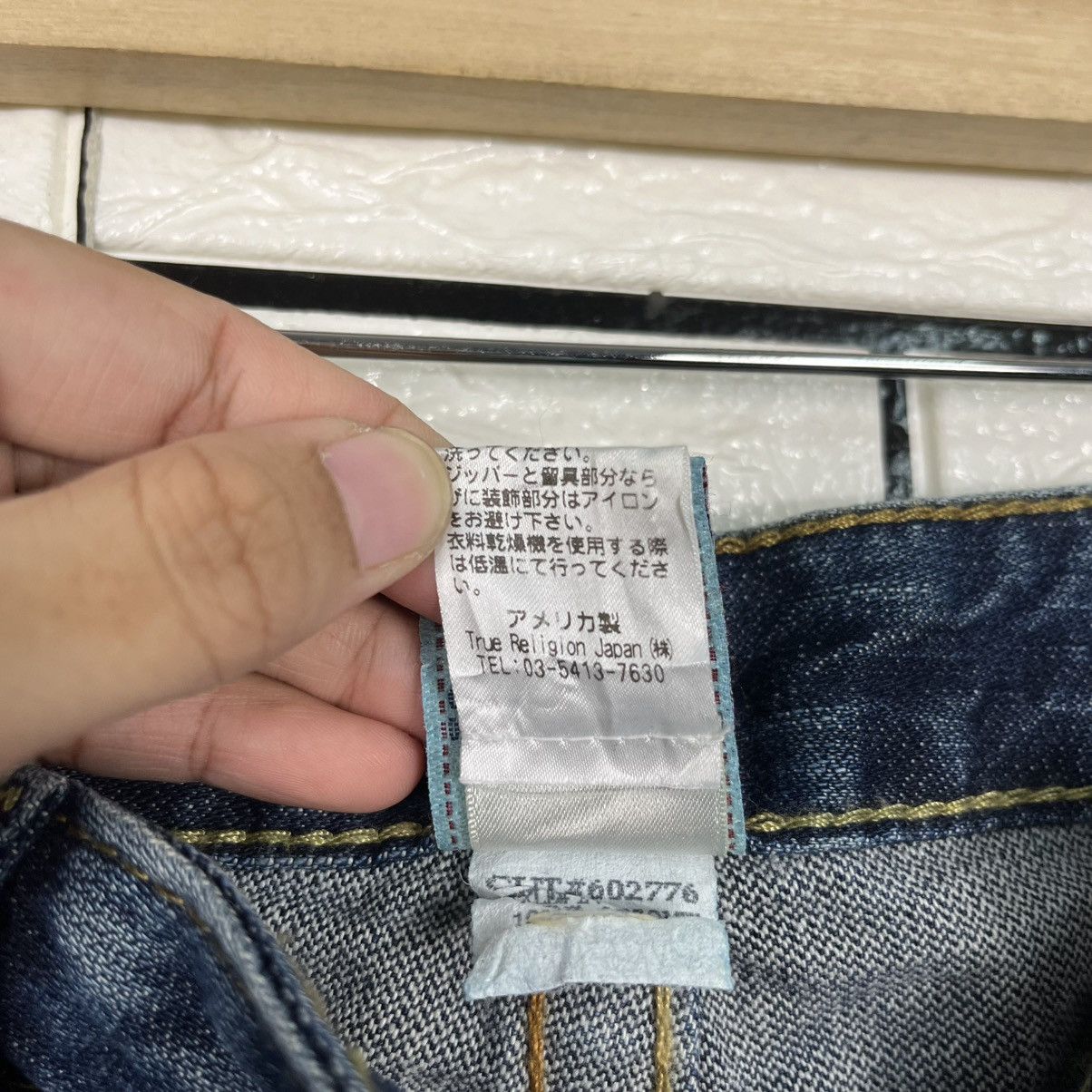 Japanese Brand Vintage True Religion Brand Jeans Patchwork Denim Size 28" / US 6 / IT 42 - 23 Thumbnail