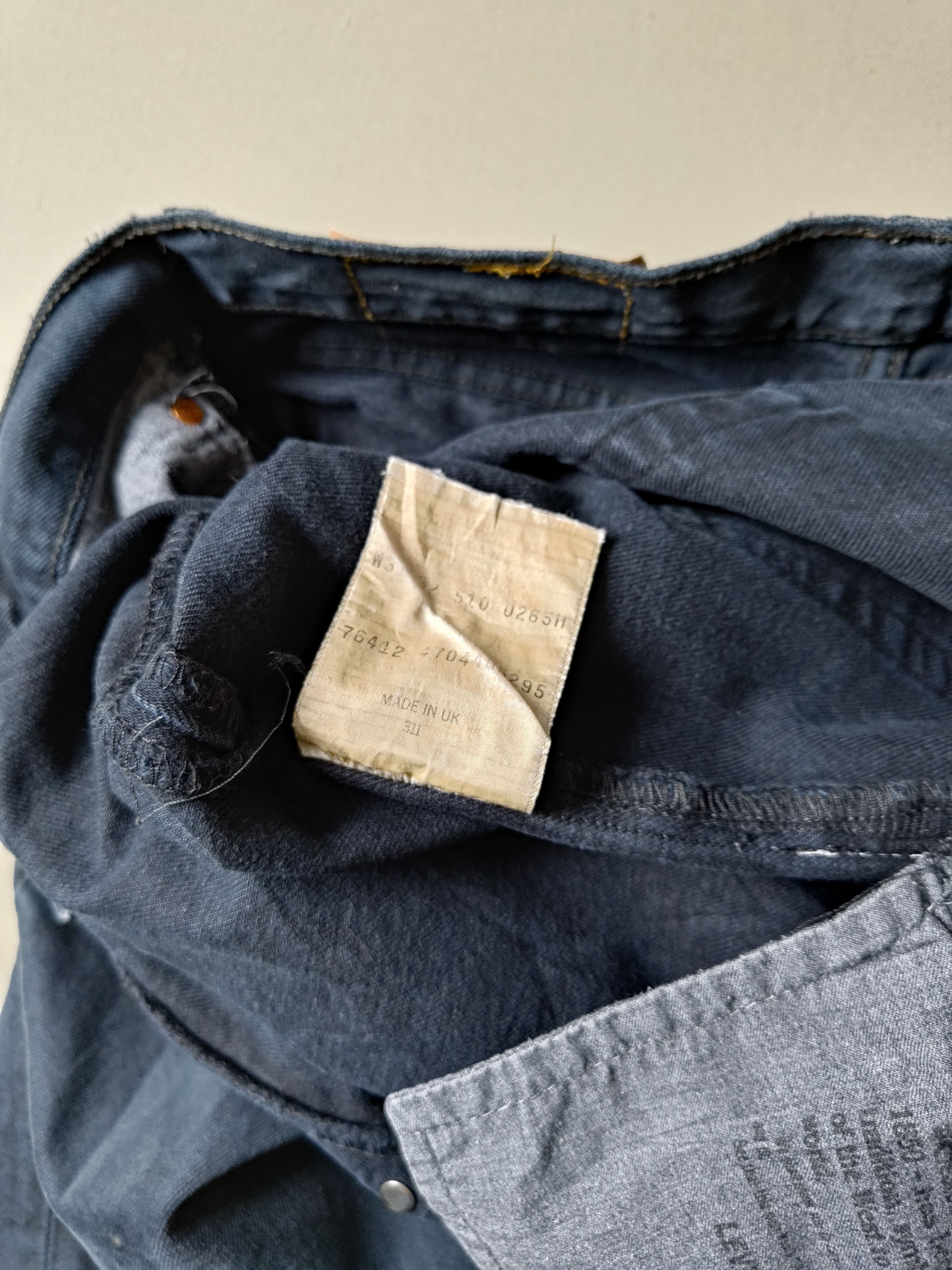 Levi's Sold Out - Vintage Levi's 510 Black Size US 30 / EU 46 - 6 Thumbnail