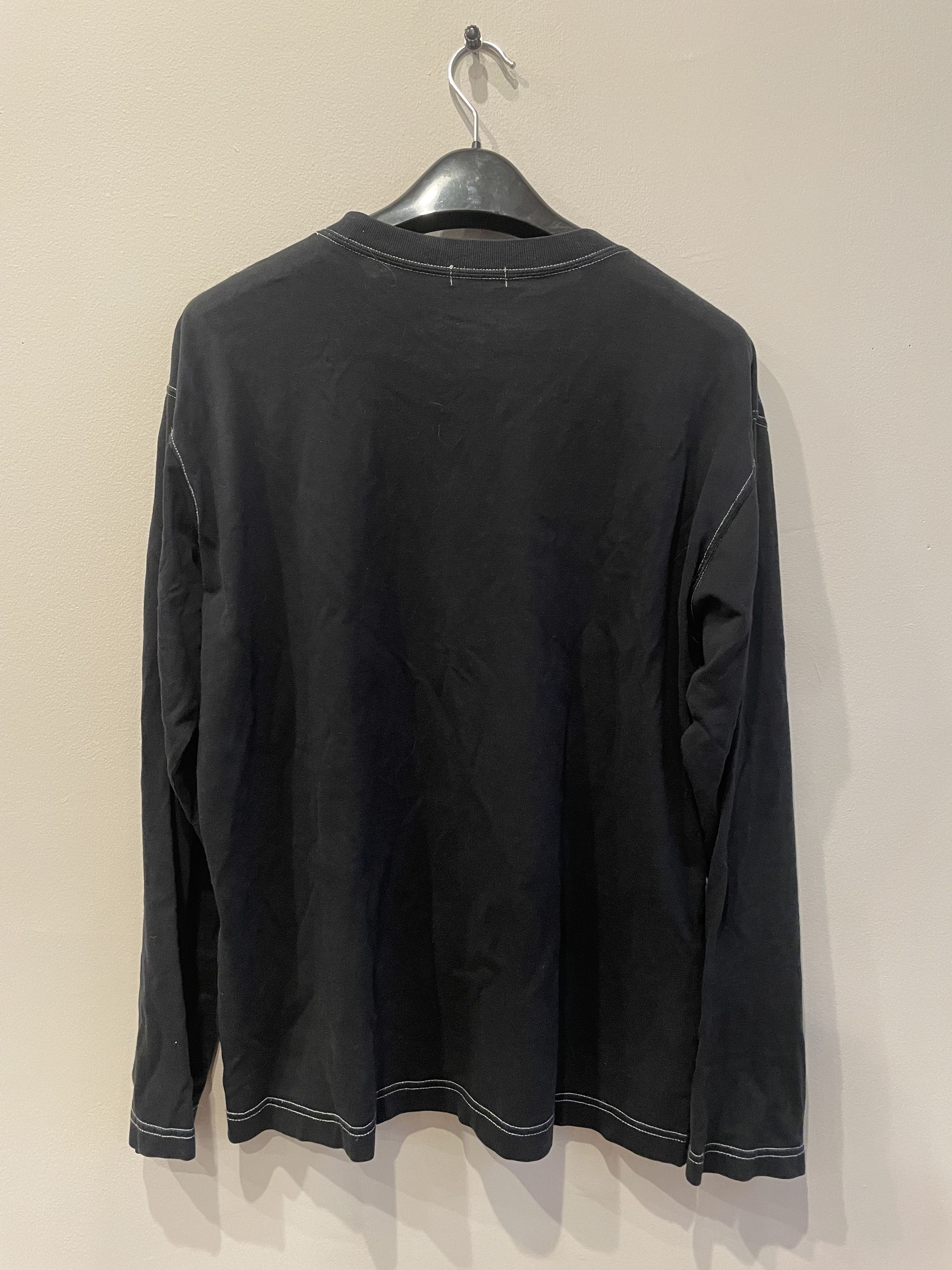 Comme des Garcons Homme 2002 Embroidered Long Sleeve Shirt Size US M / EU 48-50 / 2 - 3 Thumbnail