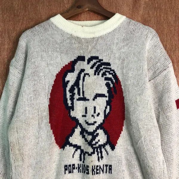 Anime CityGuy Club vintage japan Knitwear Sweatshirt #c167DLL Size US S / EU 44-46 / 1 - 5 Thumbnail