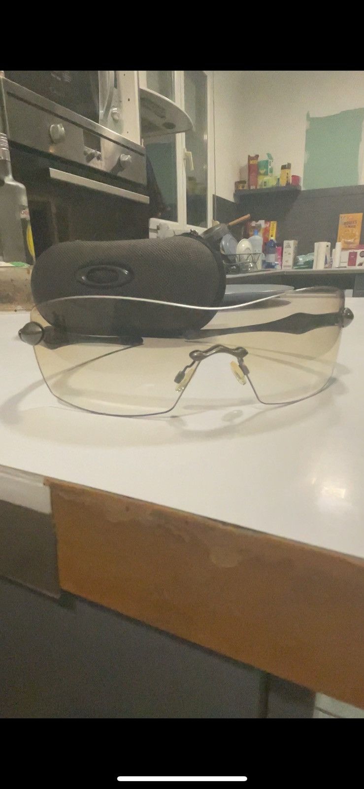 Oakley 2000’s Oakley rare clear Dartboard Size ONE SIZE - 4 Thumbnail