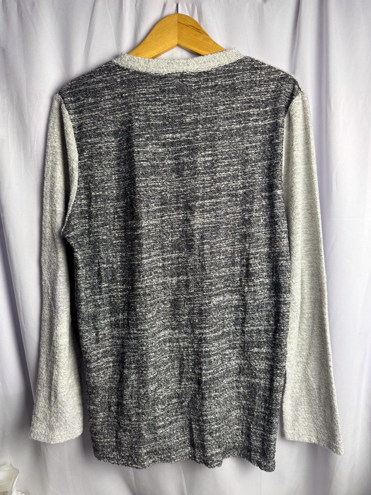 If Six Was Nine × Japanese Brand × Le Grande Bleu (L.G.B.) In The Attic Japanese Blocked Long Sleeve Size US L / EU 52-54 / 3 - 4 Thumbnail
