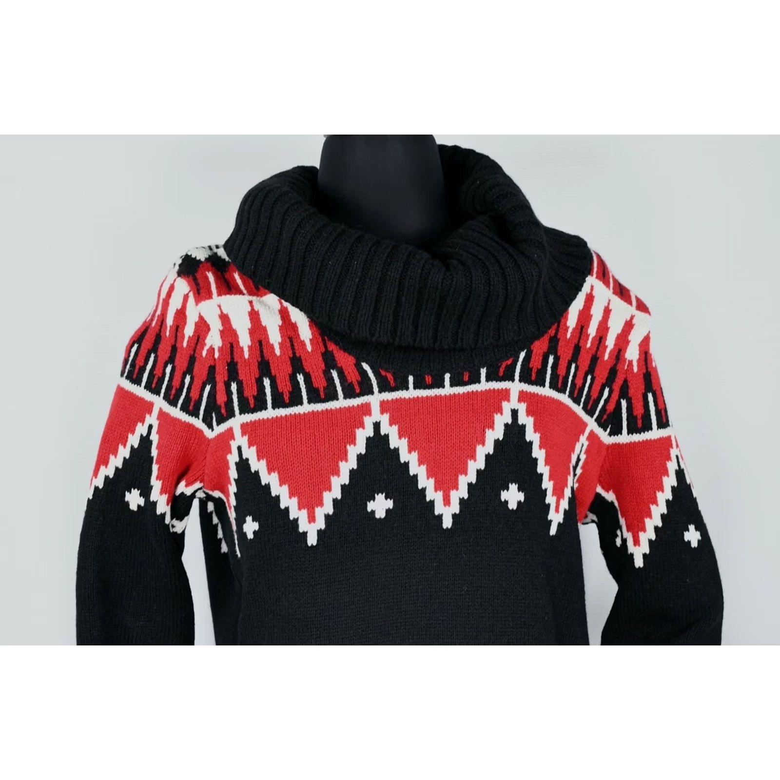 Ralph Lauren Lauren Ralph Lauren Women's Sweater Aztec Pattern L Multicolor Knit Pullover Size L Womens Sweater Size L / US 10 / IT 46 - 2 Thumbnail
