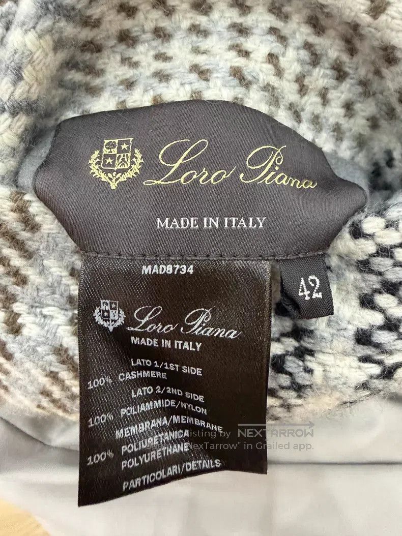 Loro Piana Loro Piana Two-Sided Storm System Cashmere Coat Size S / US 4 / IT 40 - 6 Thumbnail