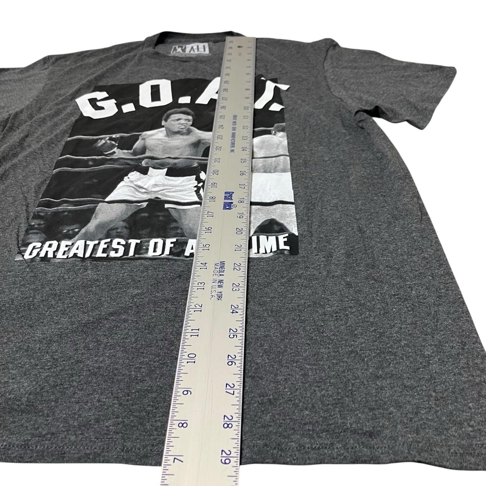 Designer Muhammad Ali T-Shirt L G.O.A.T. Greatest Of All Time Boxing Size US L / EU 52-54 / 3 - 2 Thumbnail