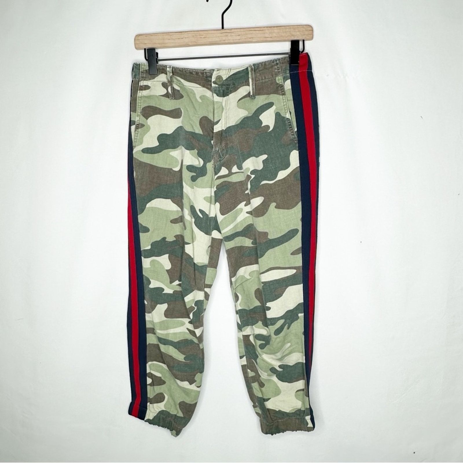 MOTHER MOTHER Cotton Camouflage Jogger Pants in Size 25 Size 25" / US 0 / IT 36 - 2 Thumbnail