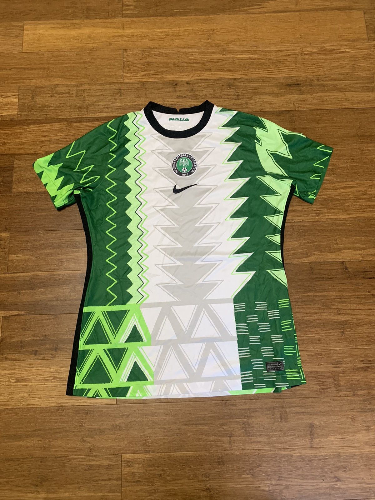Nike Nike Nigeria National Team 2020/2021 Jersey Size US S / EU 44-46 / 1 - 1 Thumbnail