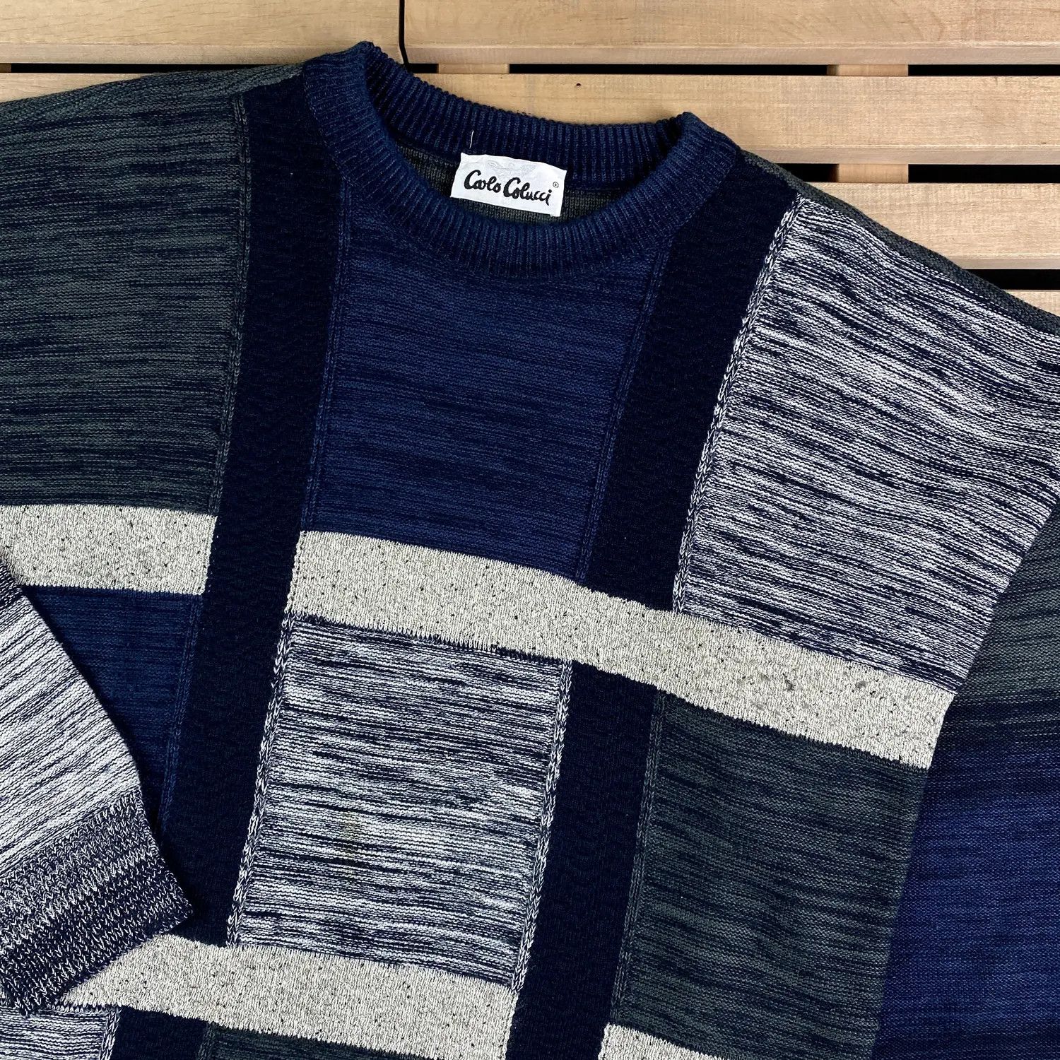 Carlo Colucci × Vintage Men’s Sweater Carlo Colucci Vintage Size 56 Size US L / EU 52-54 / 3 - 2 Thumbnail