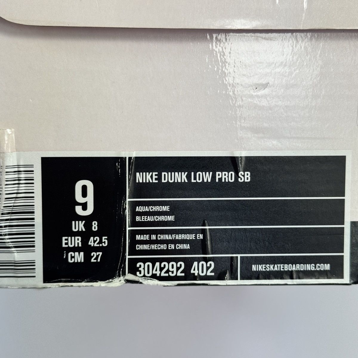 Nike VINTAGE NIKE SB DUNK LOW DIAMOND SUPPLY CO TIFFANY SNEAKERS Size US 9 / EU 42 - 11 Thumbnail