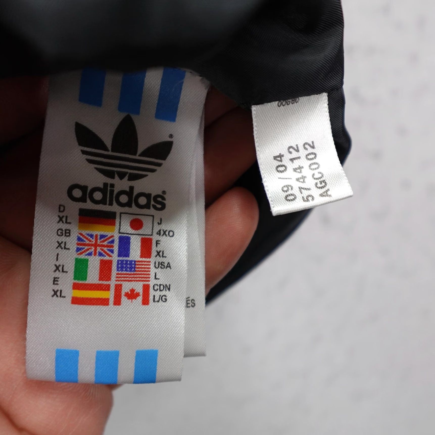 Adidas VINTAGE adidas Jacket Mens L Black Green Team Full Zip Snap Up Racing Coat Size US L / EU 52-54 / 3 - 6 Thumbnail