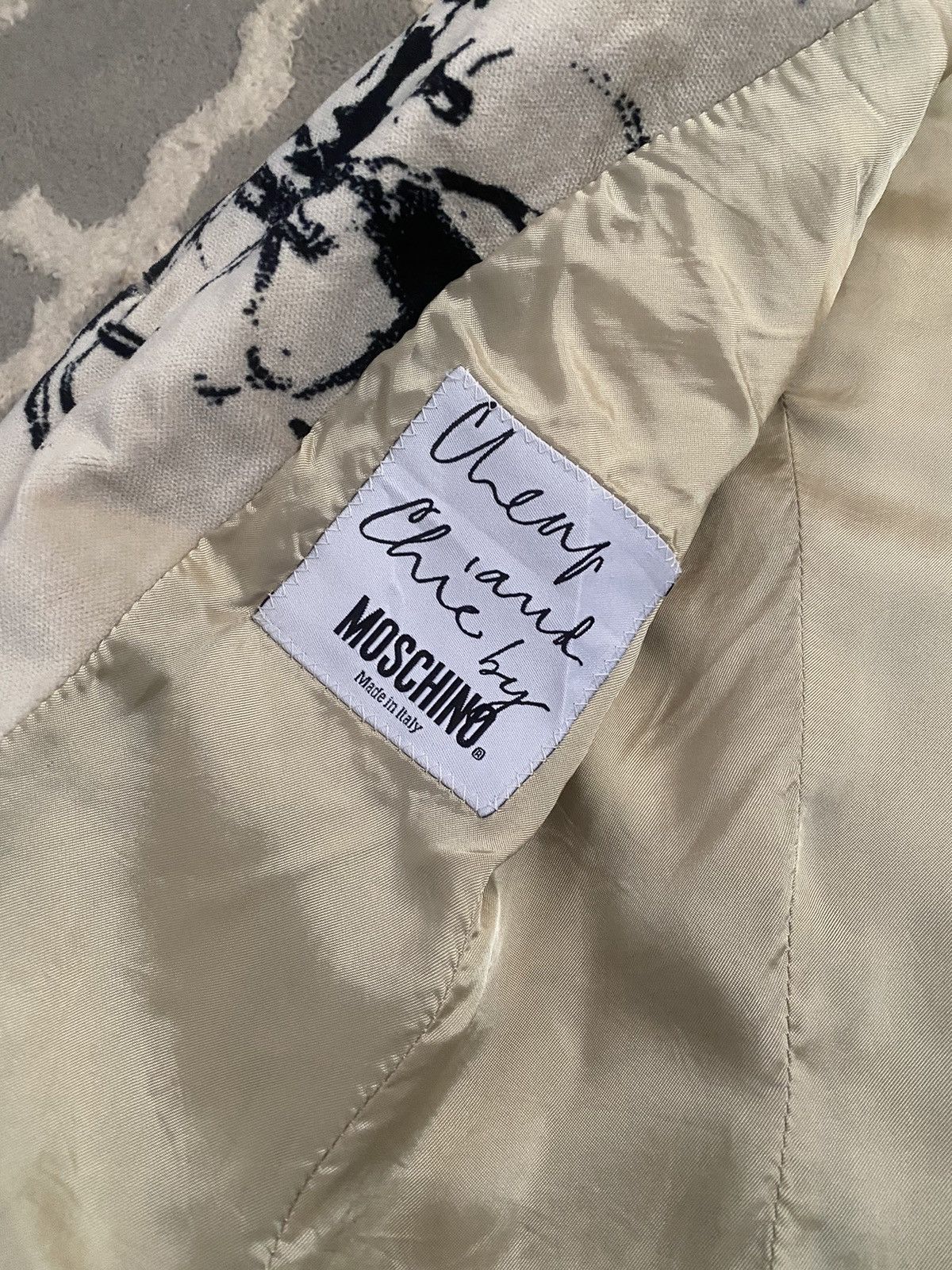 Moschino × Vintage Vintage moschino blazer Size S / US 4 / IT 40 - 6 Thumbnail