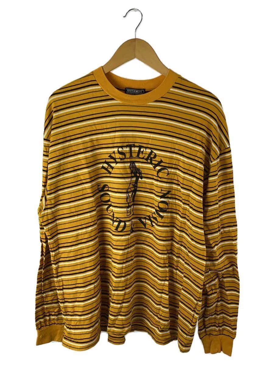 Hysteric Glamour Arch Logo Striped Long Sleeve Tee Size US XL / EU 56 / 4 - 1 Thumbnail