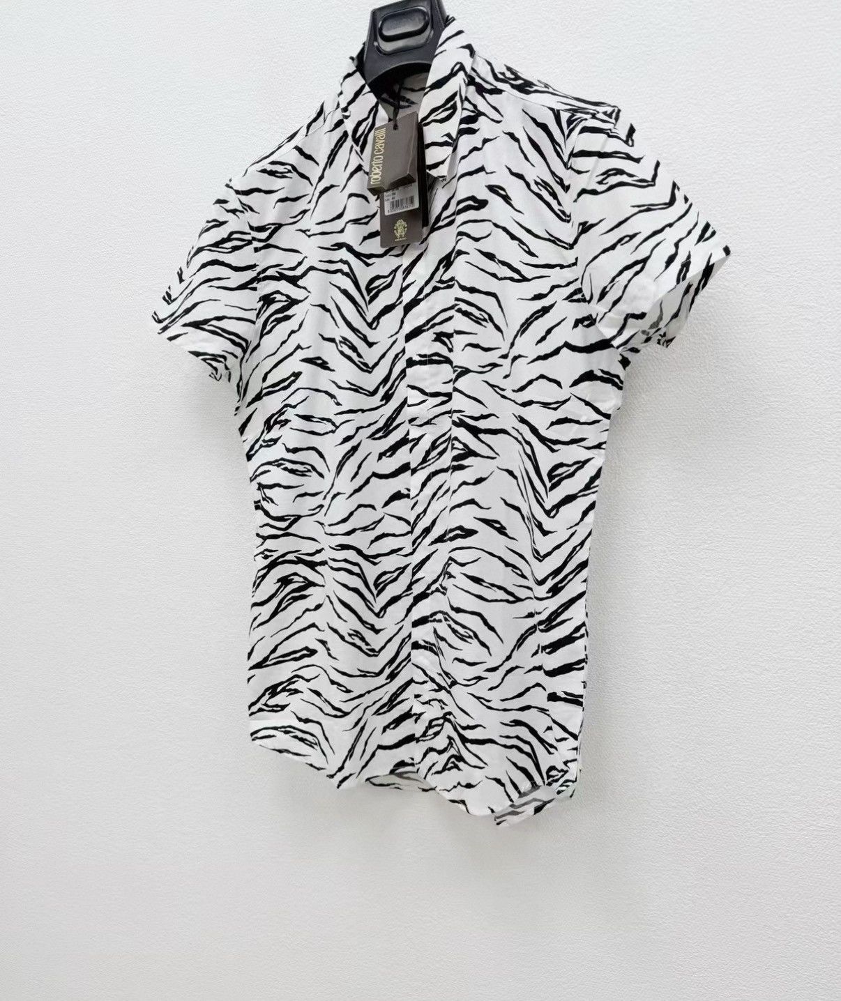 Roberto Cavalli Roberto Cavalli 100% Cotton Short Sleeve Shirt J30 Size US S / EU 44-46 / 1 - 2 Thumbnail