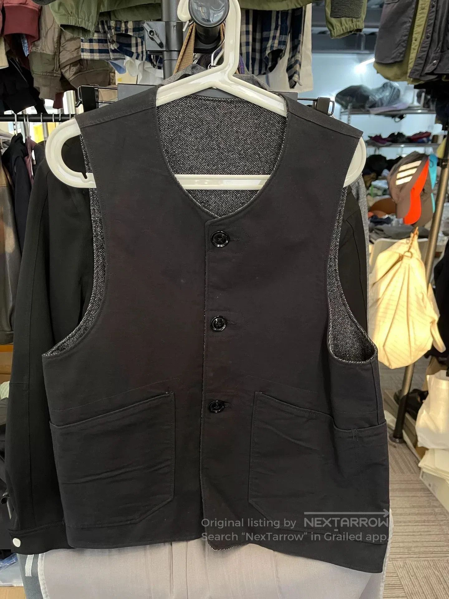 Engineered Garments Engineered Garments Cotton Reversible Vest. Size US M / EU 48-50 / 2 - 1 Thumbnail