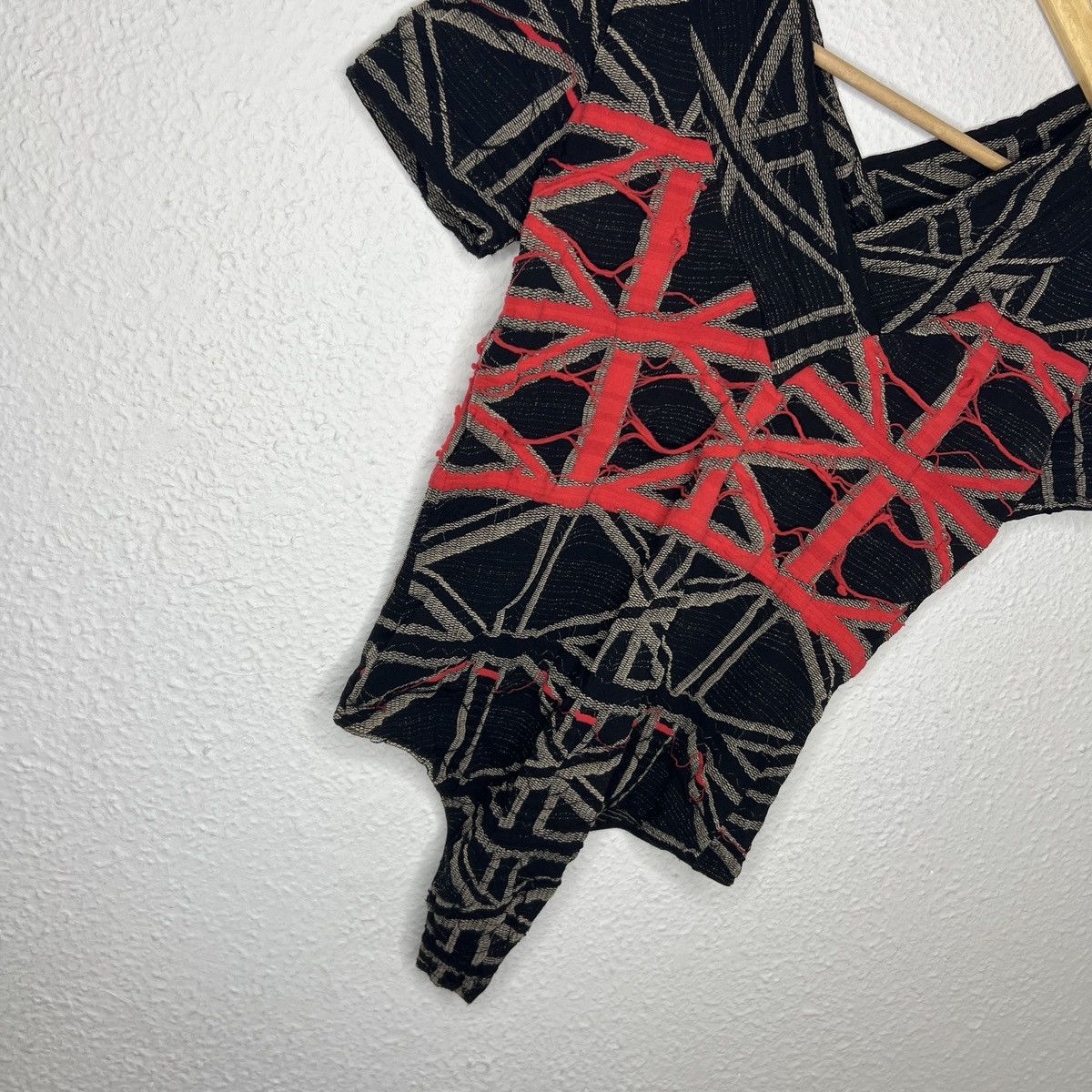 Designer × Vivienne Westwood × Wolford Vivienne Westwood x Wolford Bodysuit 2002 String Black Red Size M / US 6-8 / IT 42-44 - 3 Thumbnail