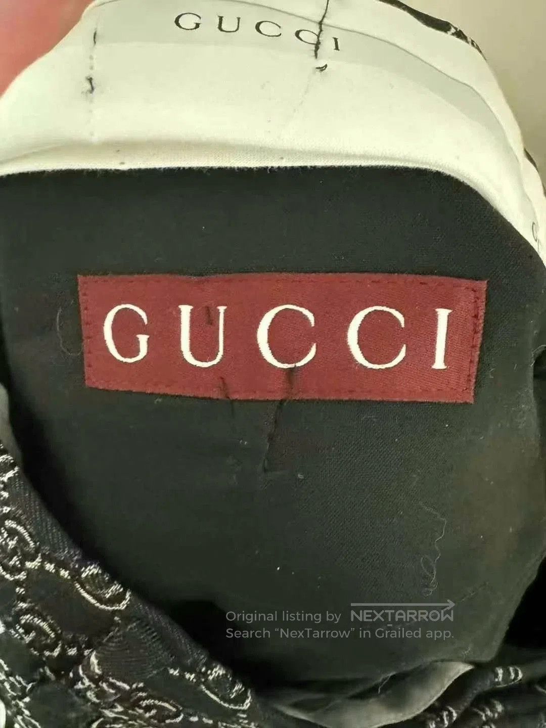 Gucci gucci logo print long pants. Size US 31 - 4 Thumbnail