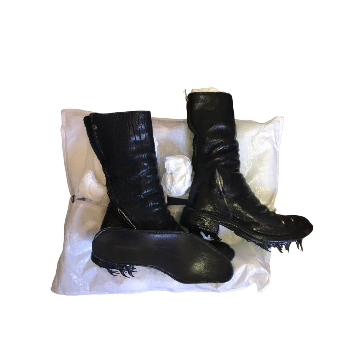 Carol Christian Poell Ccp prosthetic drip boots Size US 8.5 / EU 41-42 - 10 Thumbnail
