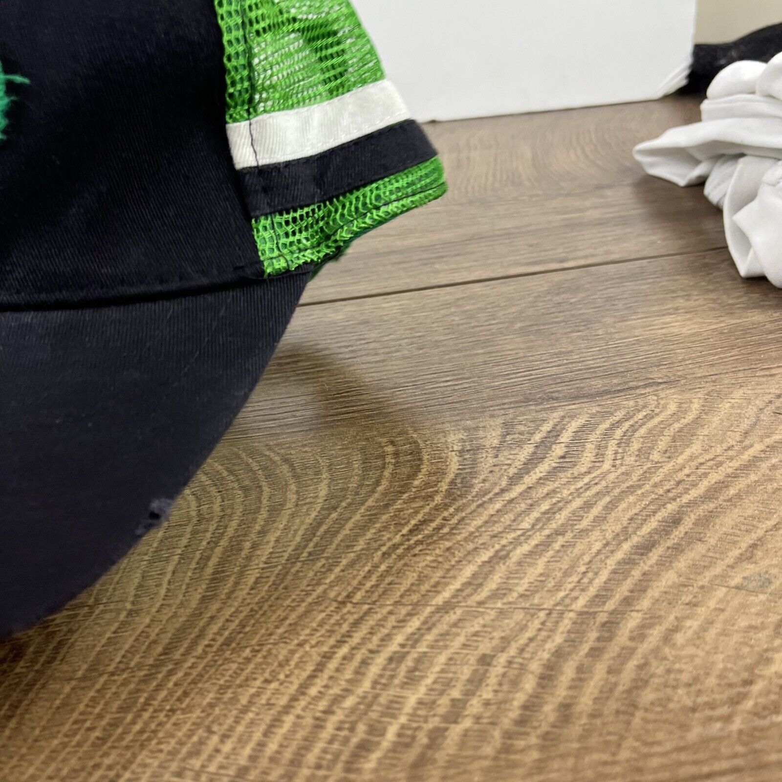 Other Clover Hat Lucky Clover Irish Hat Black Cap Adjustable Hat B Size ONE SIZE - 7 Thumbnail