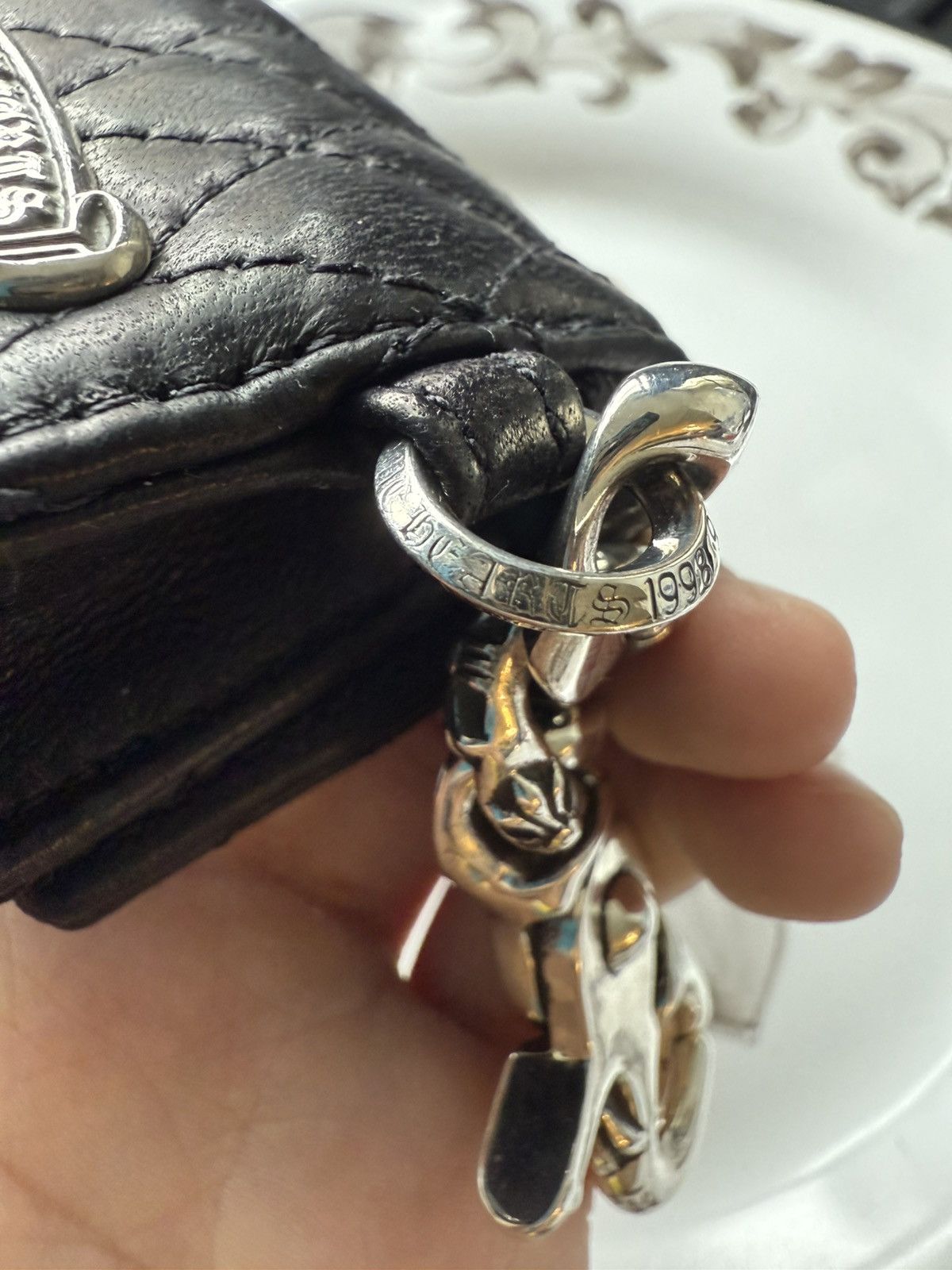 Chrome Hearts 🔥Chrome Hearts Airpods Case Wallet🔥 Size ONE SIZE - 4 Thumbnail