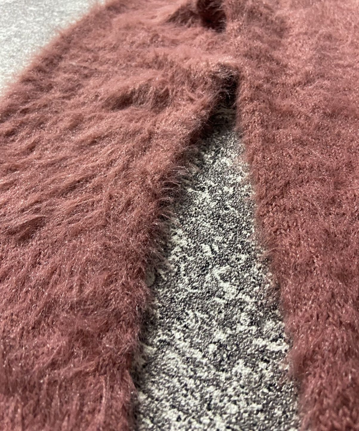 Aran Isles Knitwear × Homespun Knitwear × Japanese Brand Khalita mohair fur shaggy knitwear Size L / US 10 / IT 46 - 11 Thumbnail