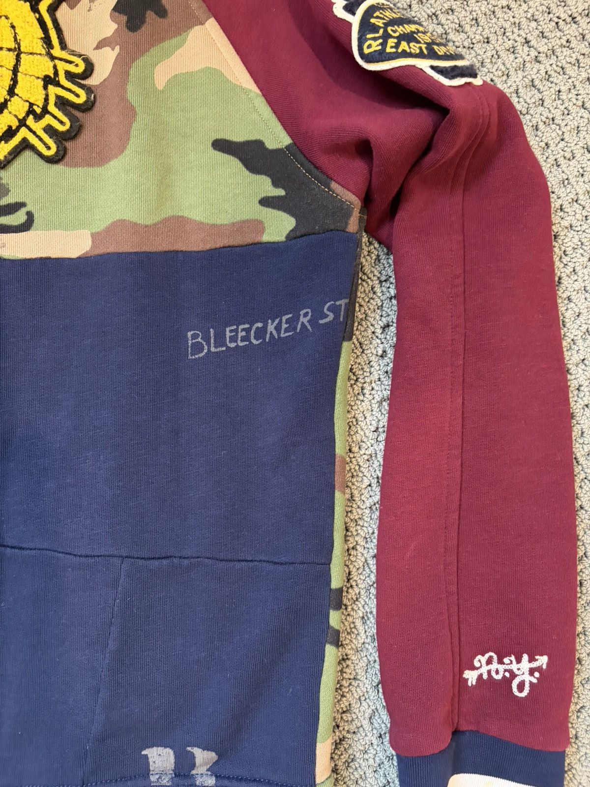 Polo Ralph Lauren Like new cotton/ fleece lining. Vintage varsity design Size US S / EU 44-46 / 1 - 6 Thumbnail