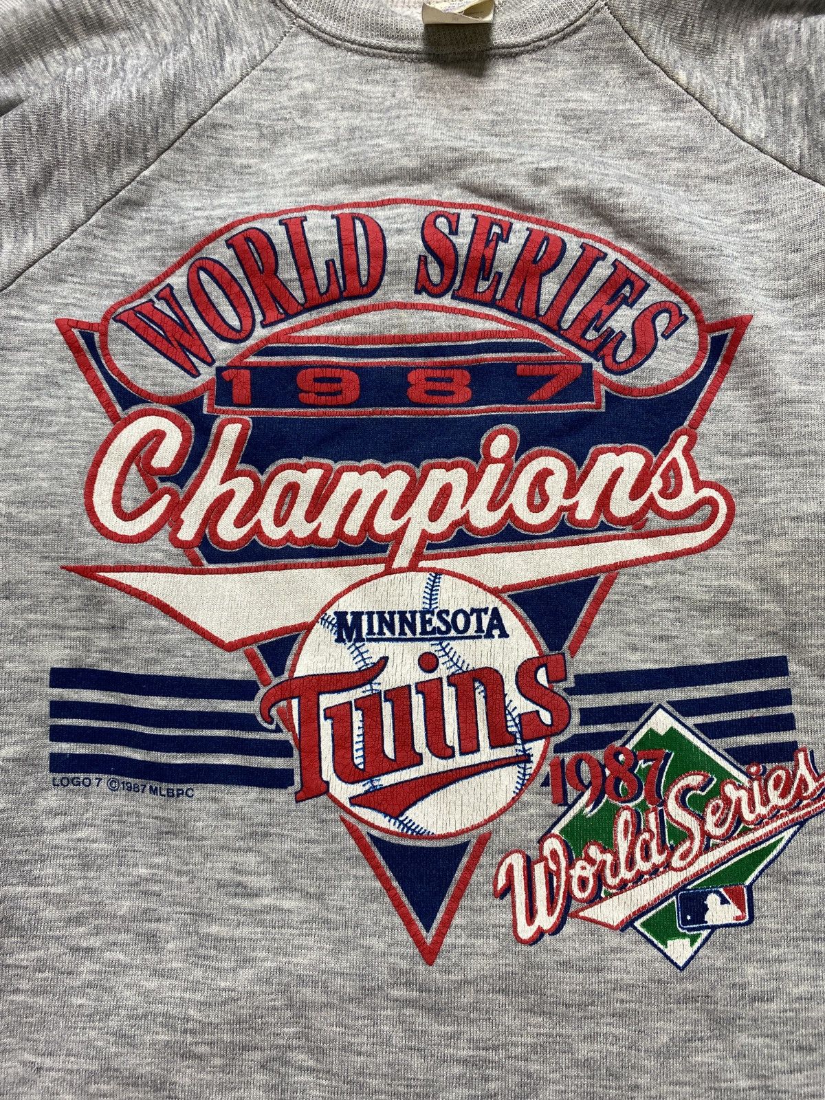 MLB × Vintage MLB 1987 Minnesota twins world series crewneck vintage Size US XL / EU 56 / 4 - 2 Thumbnail