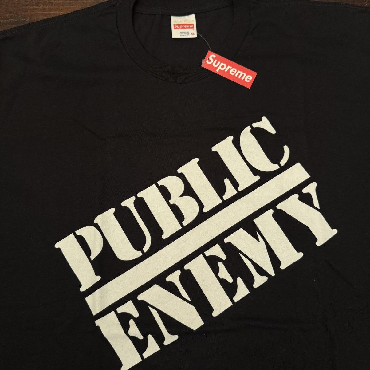 Public Enemy × Supreme × Undercover Supreme UNDERCOVER Public Enemy Blow Your Mind Tee Size US XL / EU 56 / 4 - 5 Thumbnail