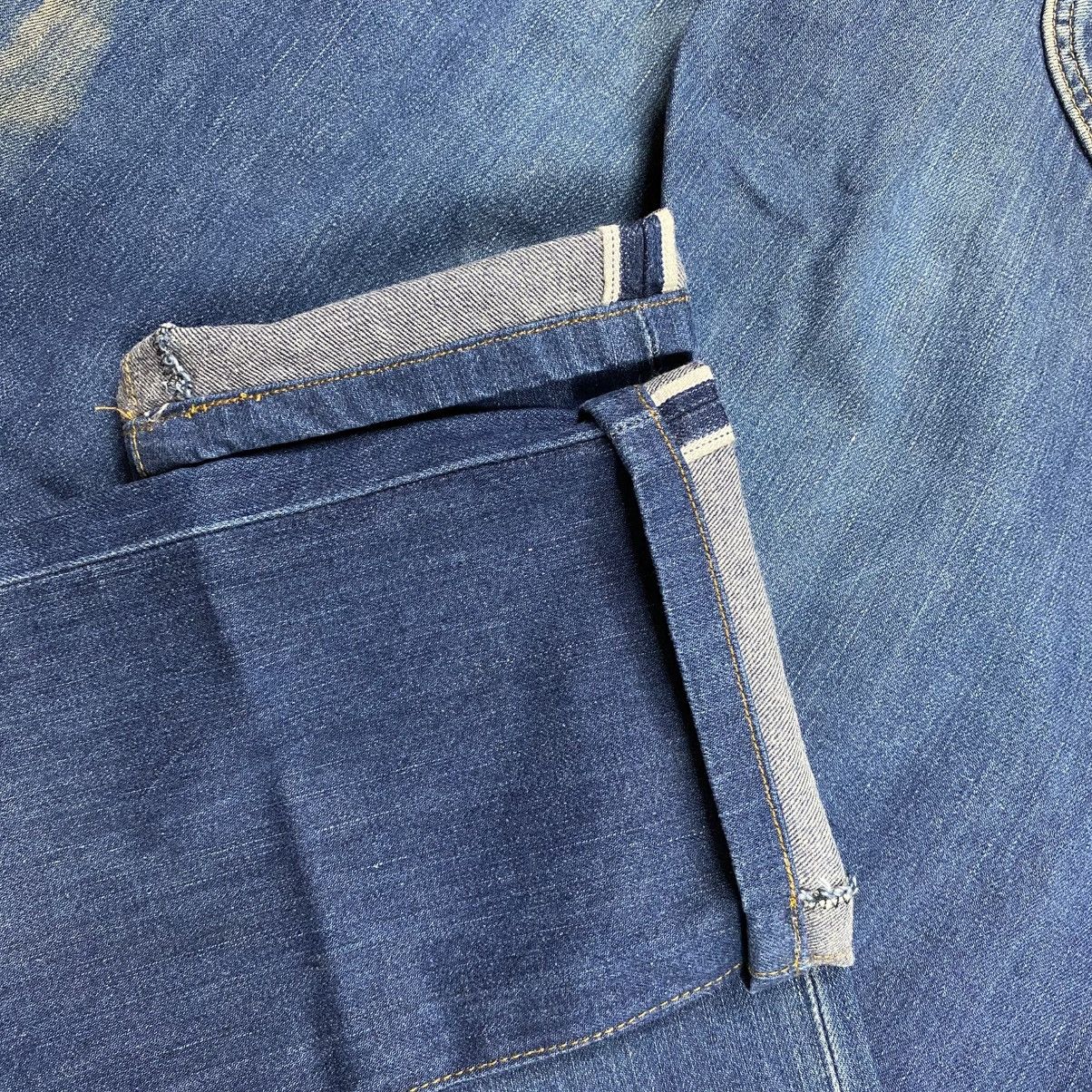 Lee Vintage Lee Cowboy Chainsback Selvedge Denim Pants Size US 32 / EU 48 - 9 Thumbnail