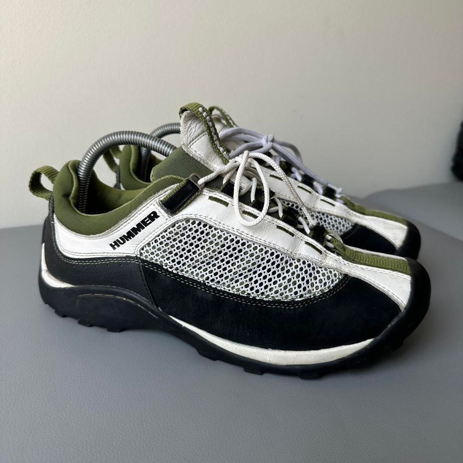 Other × Vintage Vintage Green Hummer Truck Car Low Top Sporty Sneaker Shoe Size US 8 / EU 41 - 1 Thumbnail