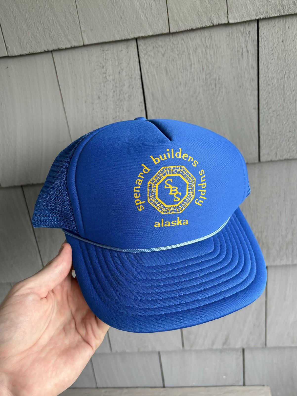 Vintage 1980s Vintage Trucker Hat Snapback Alaska Oil Mesh Military Size ONE SIZE - 1 Thumbnail