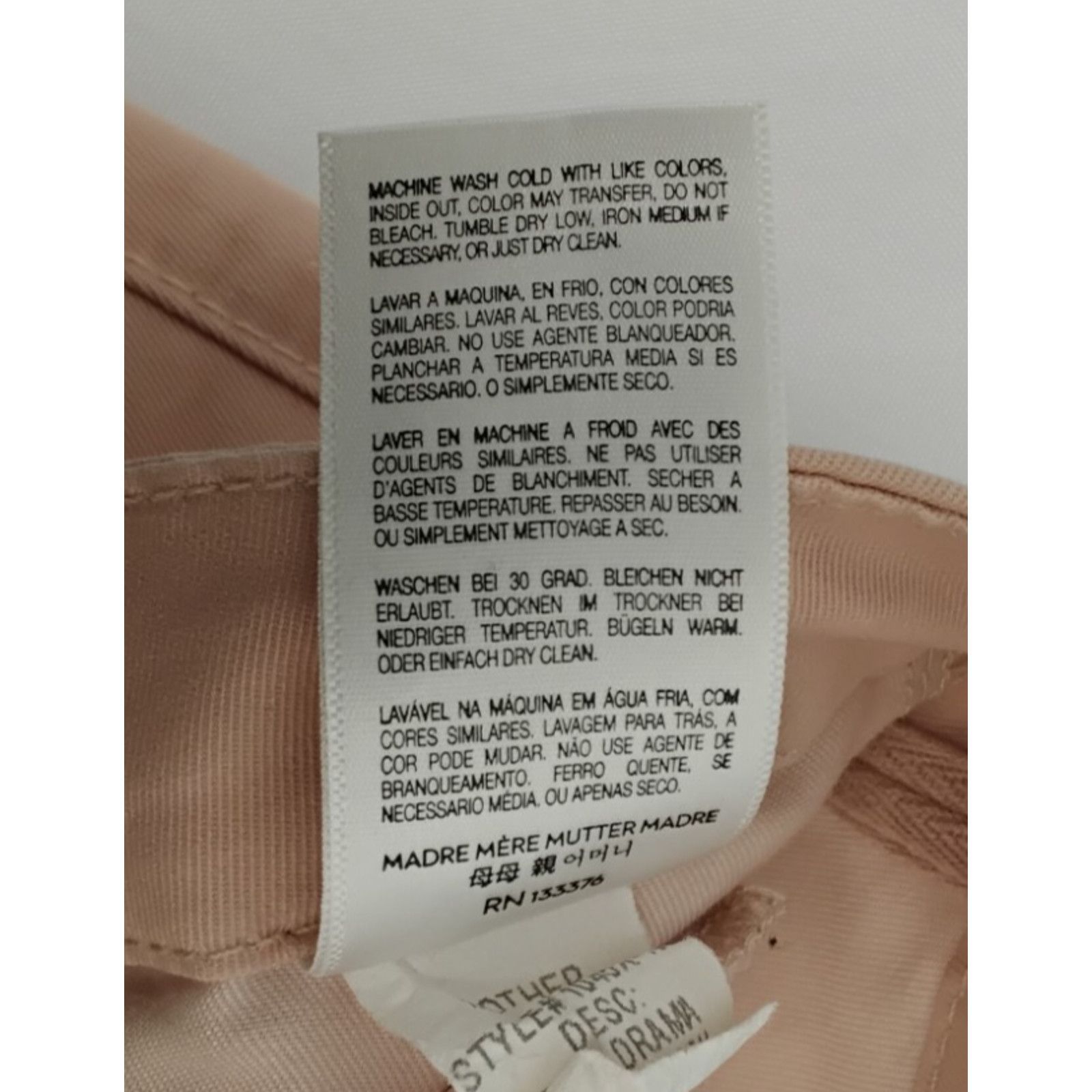 MOTHER Mother The Drama Ankle Pants Women's 27"x 33" Pink Low Waist Size 27" / US 4 / IT 40 - 9 Thumbnail