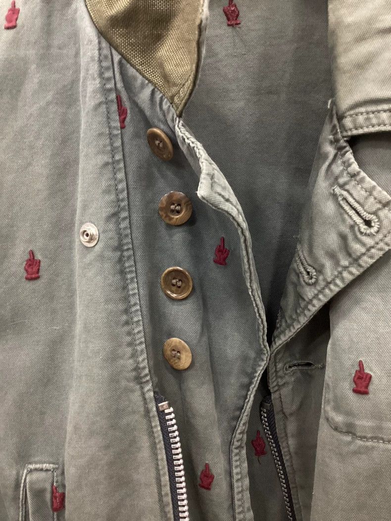 Undercover UNDERCOVER2013SS Pattern Cotton Riders Jacket 2504-Nextarr Size US M / EU 48-50 / 2 - 5 Thumbnail