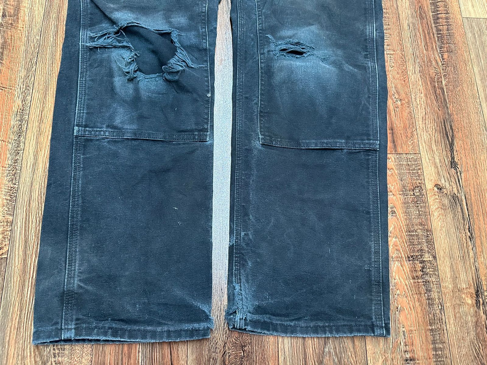 Carhartt Vintage carhartt double knee B01 BLK Size US 34 / EU 50 - 3 Thumbnail