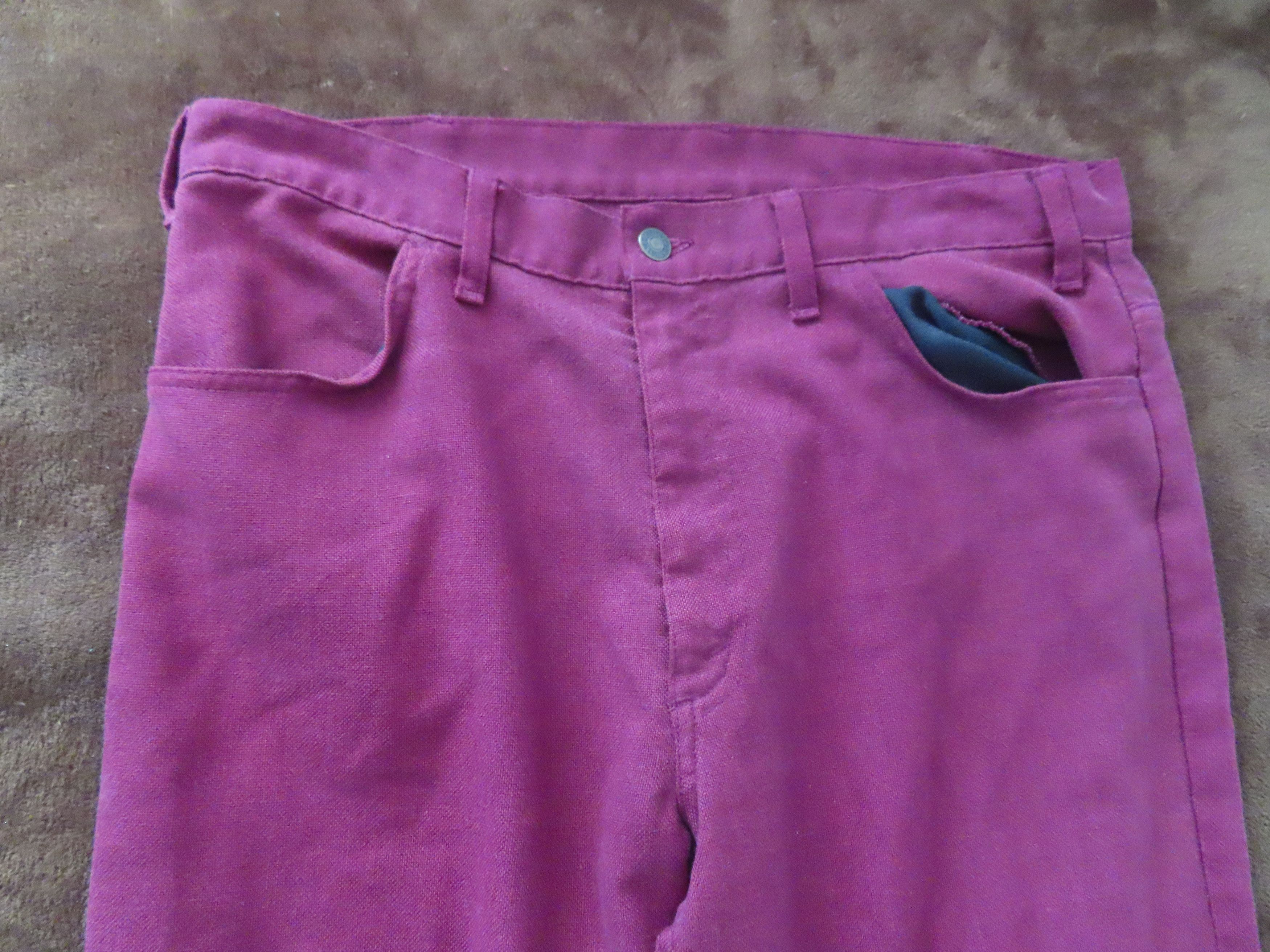 Levi's × Vintage Vintage Levi’s Sta-prest Big E Pants 70s Flared Size US 36 / EU 52 - 3 Thumbnail