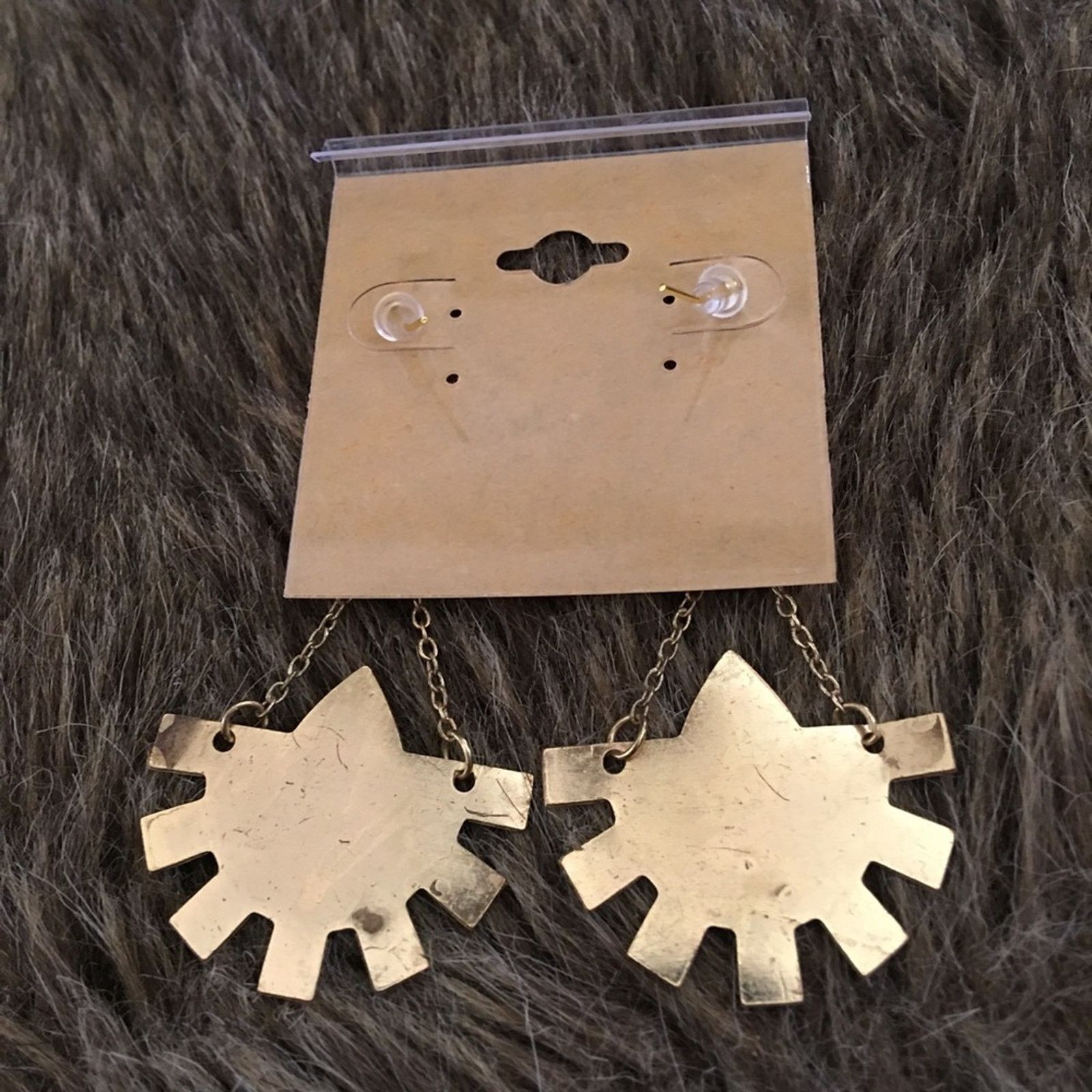 Vintage Vintage repurpose chained disc dangle earrings Size ONE SIZE - 3 Thumbnail