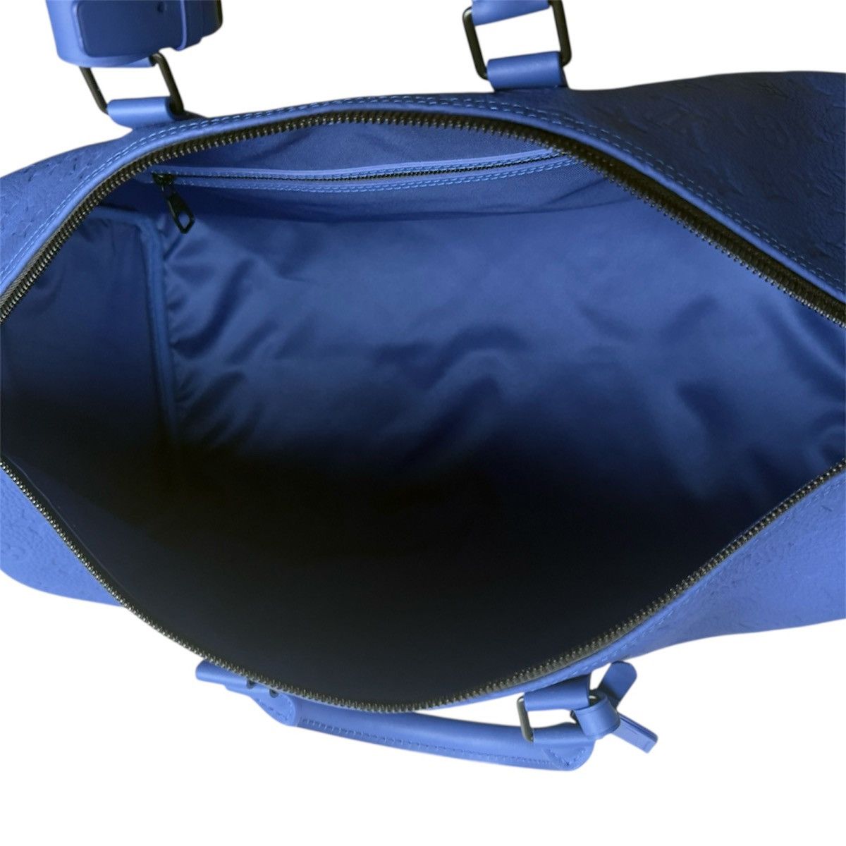 Louis Vuitton *RARE* Louis Vuitton Keepall Bandouliere 50 Racing Blue Size ONE SIZE - 7 Thumbnail